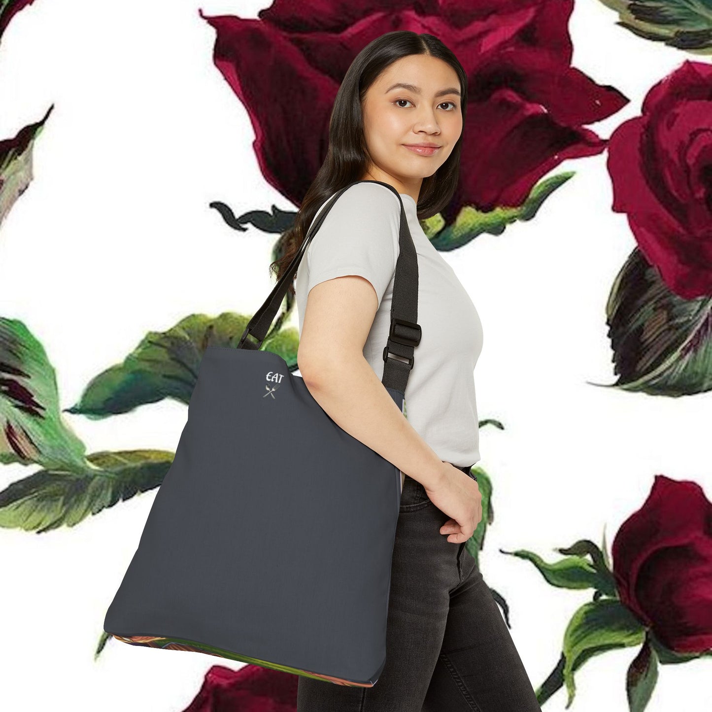 Age Gracefully — Adjustable Canvas Tote