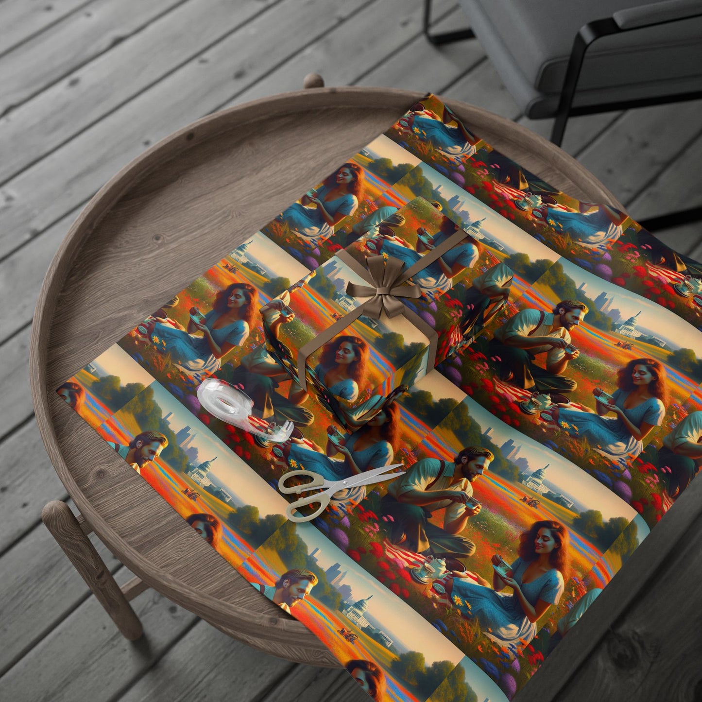 With the Tea Edition Gift Wrap