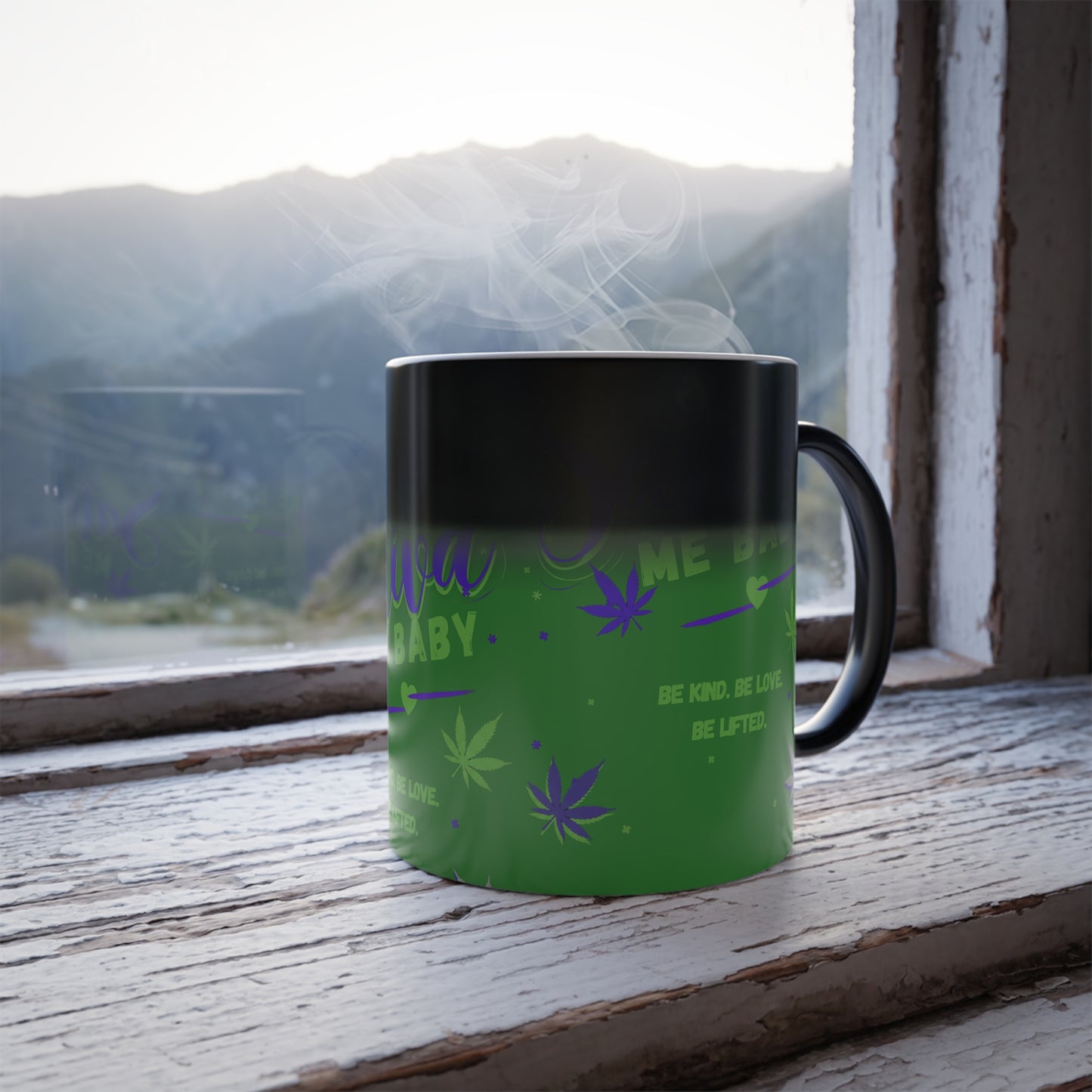 “Sativa Me Baby” Heat-Activated 11oz — Alt. Green