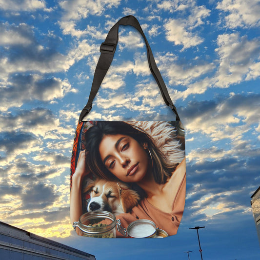 Chill Mode — Adjustable Canvas Print Tote