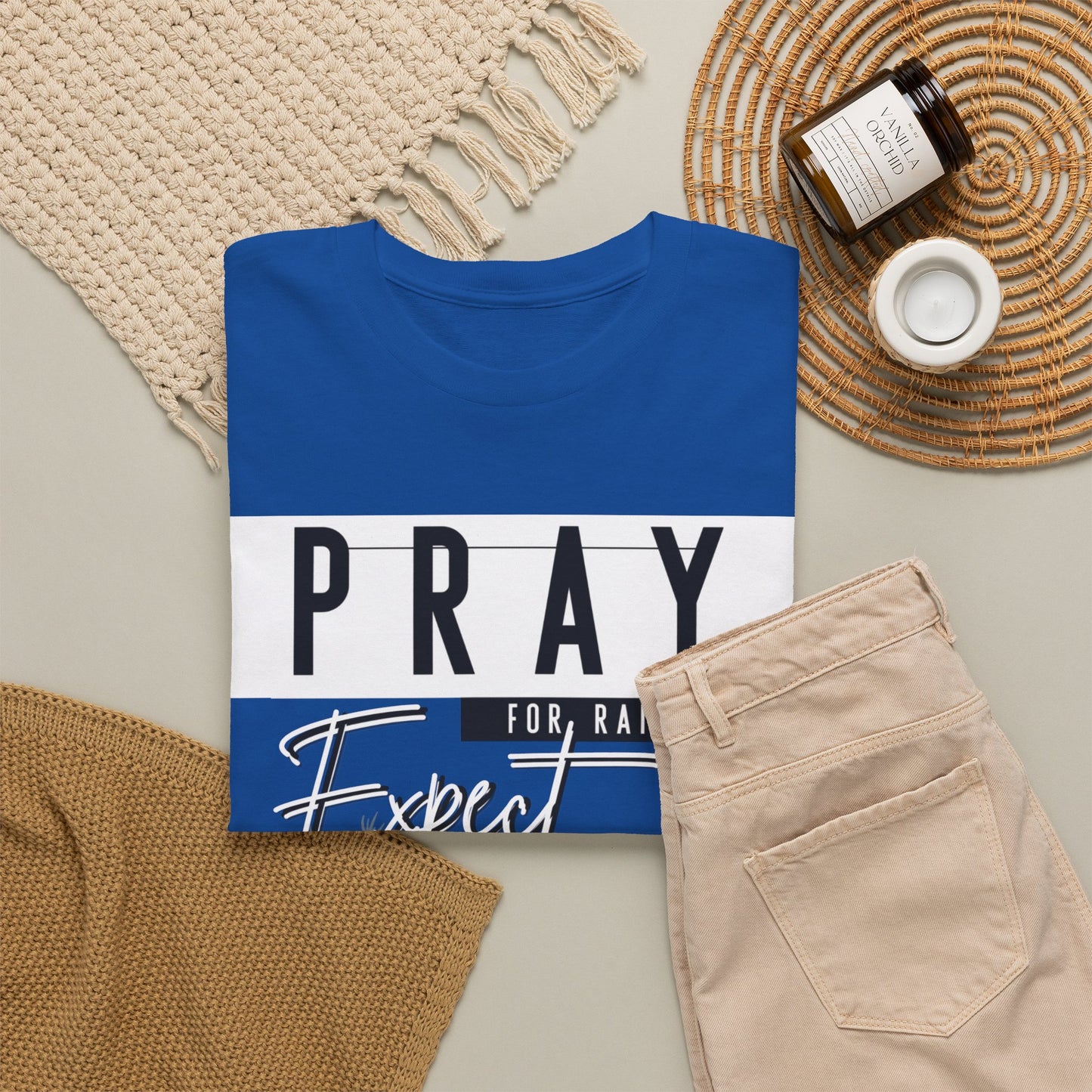 Pray for Rain... T-Shirt — "Growth Can Get Messy" Inspirational Tee