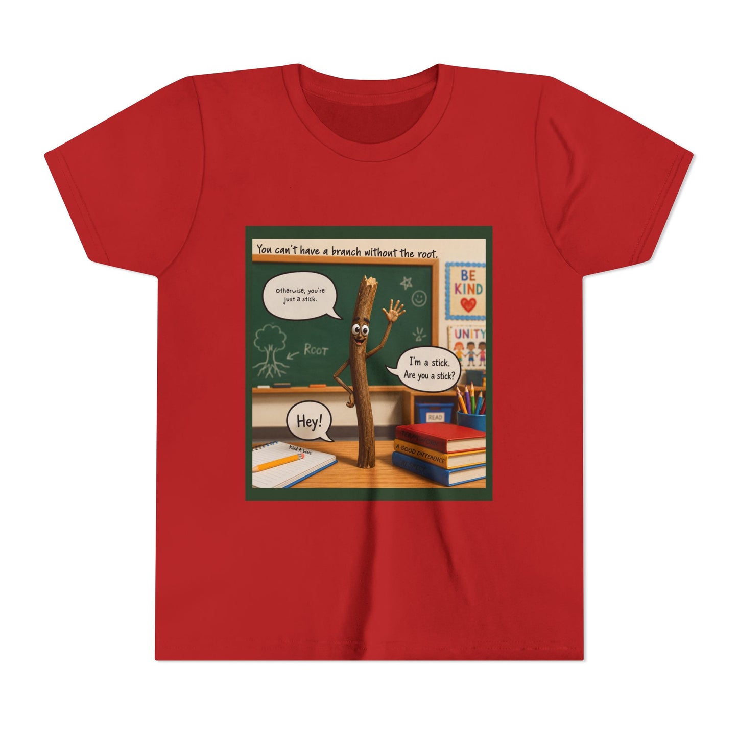 Youth Short Sleeve "I'm a stick." Tee