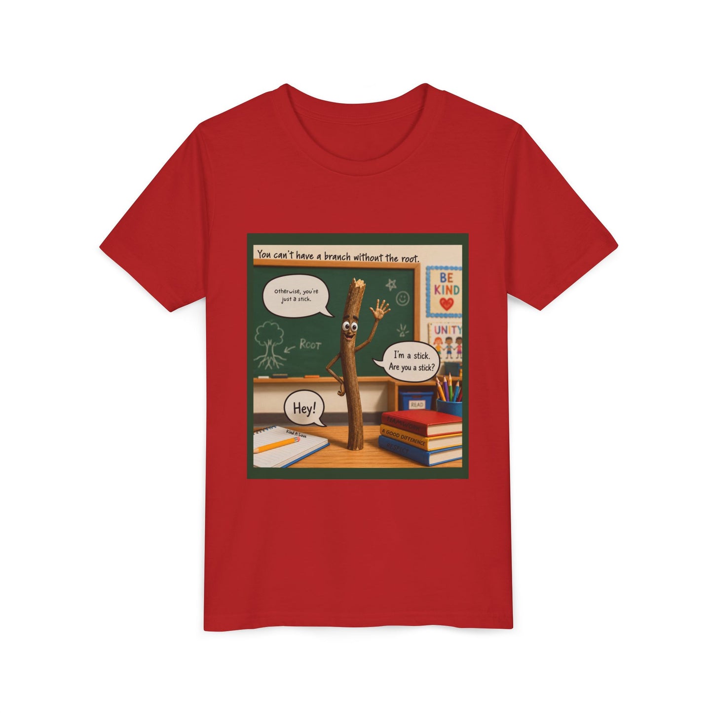 Youth Short Sleeve "I'm a stick." Tee
