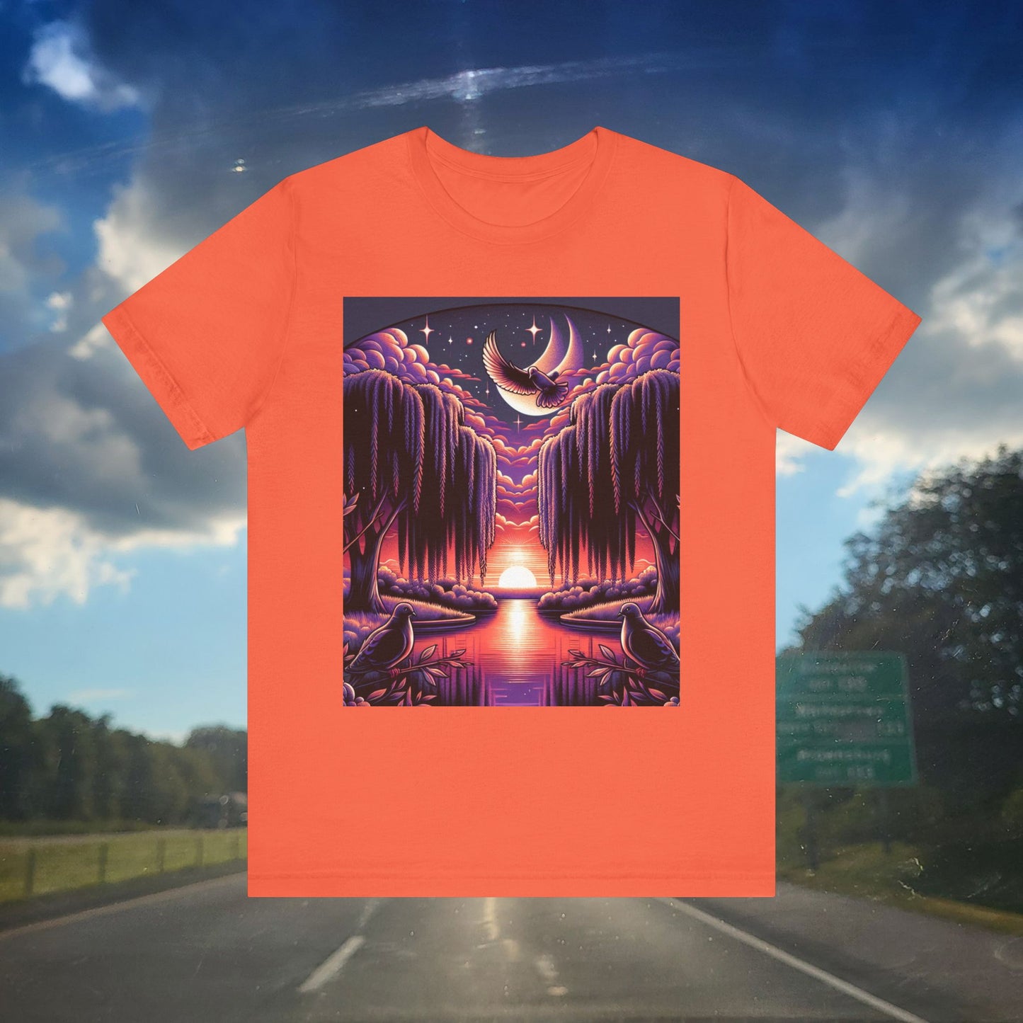 Moonlit Path Graphic Tee