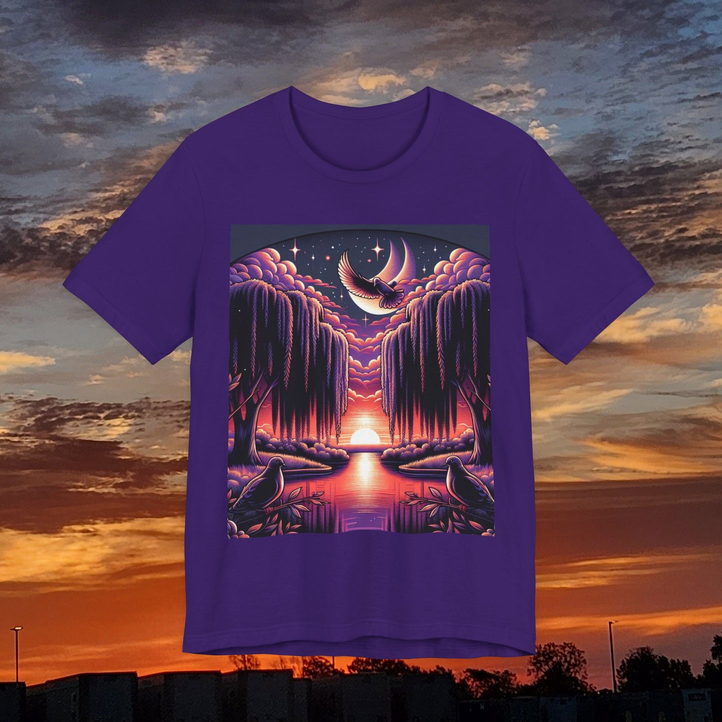 Moonlit Path Graphic Tee