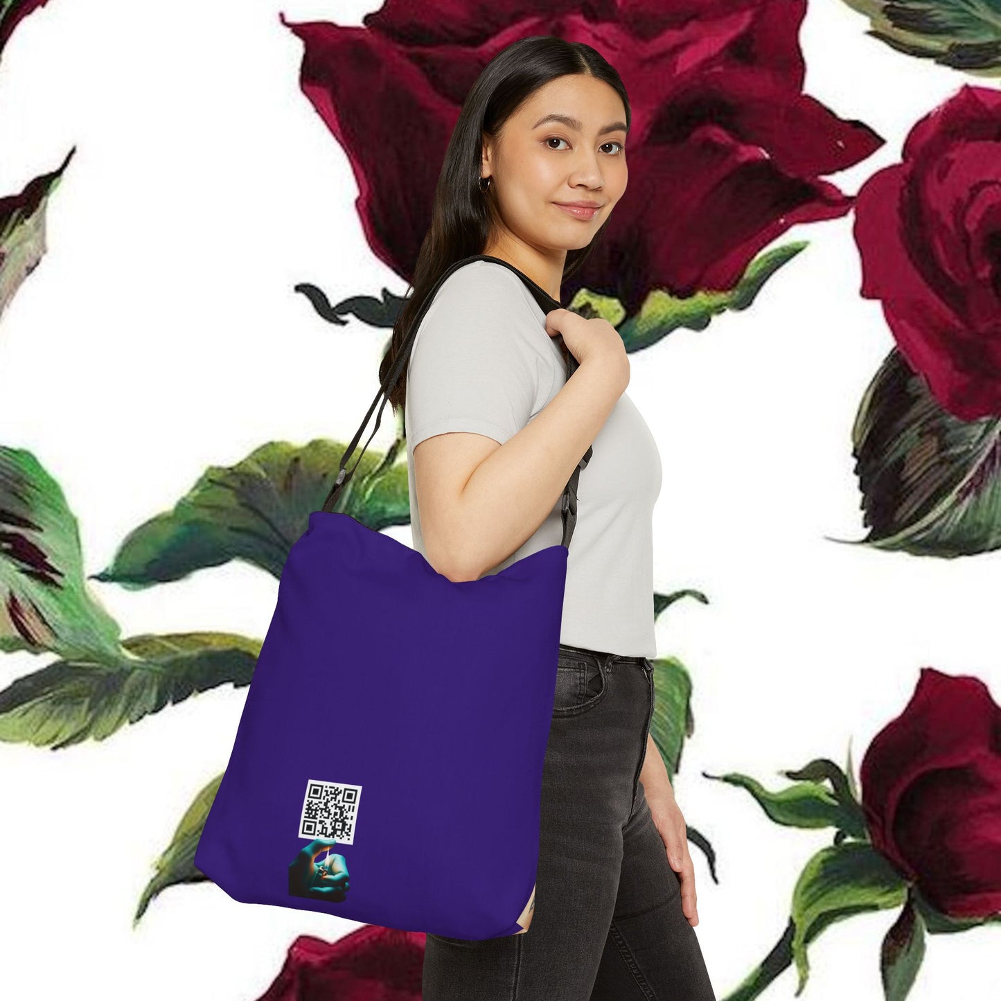 Chill Mode — Adjustable Canvas Print Tote