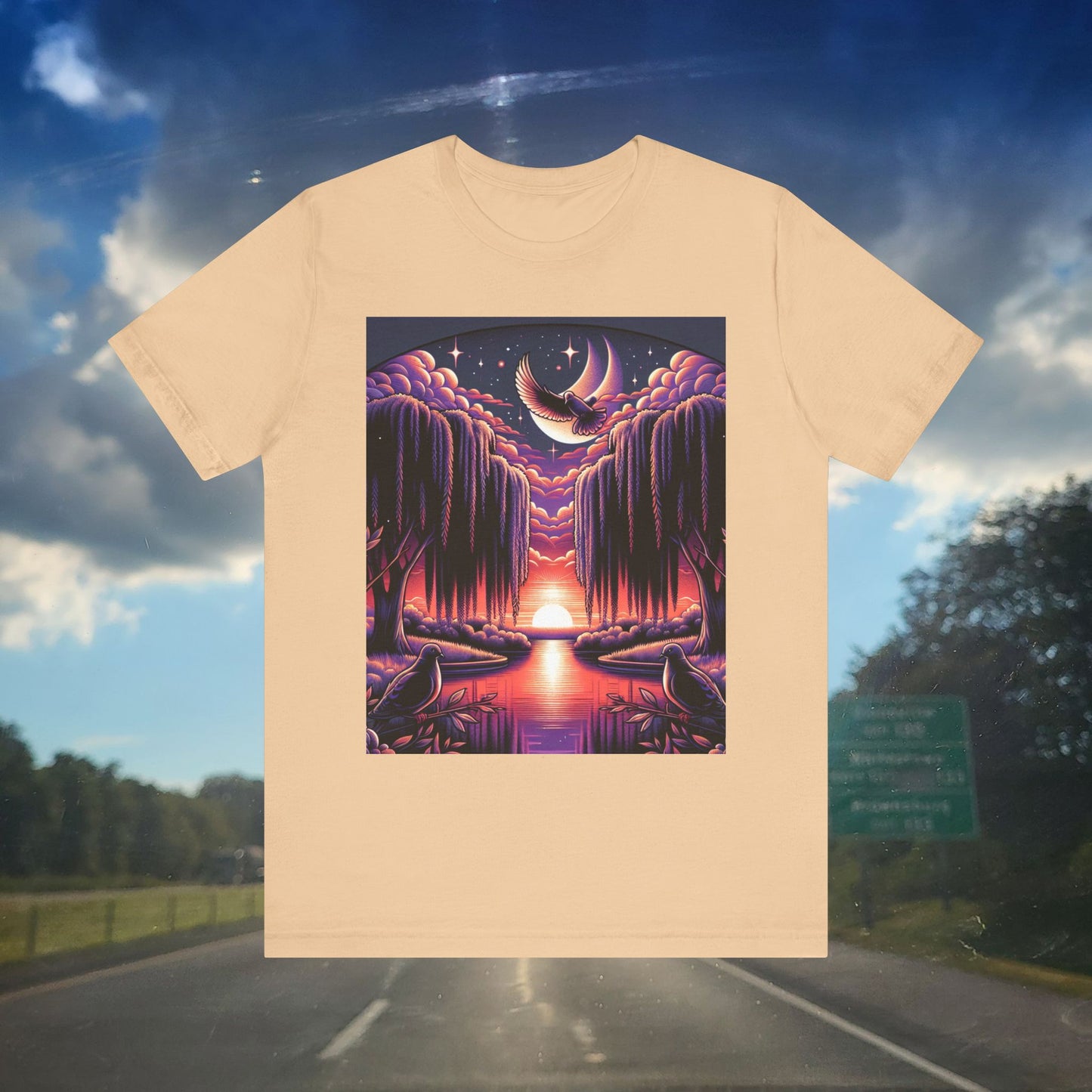 Moonlit Path Graphic Tee