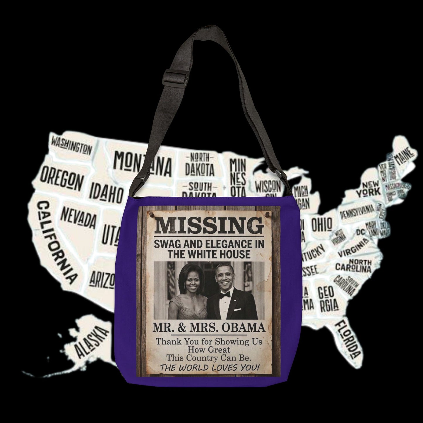 Swag Bag — Adjustable Print Tote