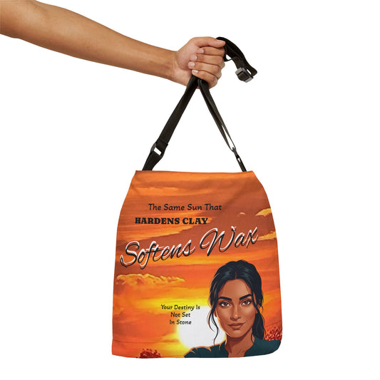 Add Your Image...The Same Sun... Adjustable Tote