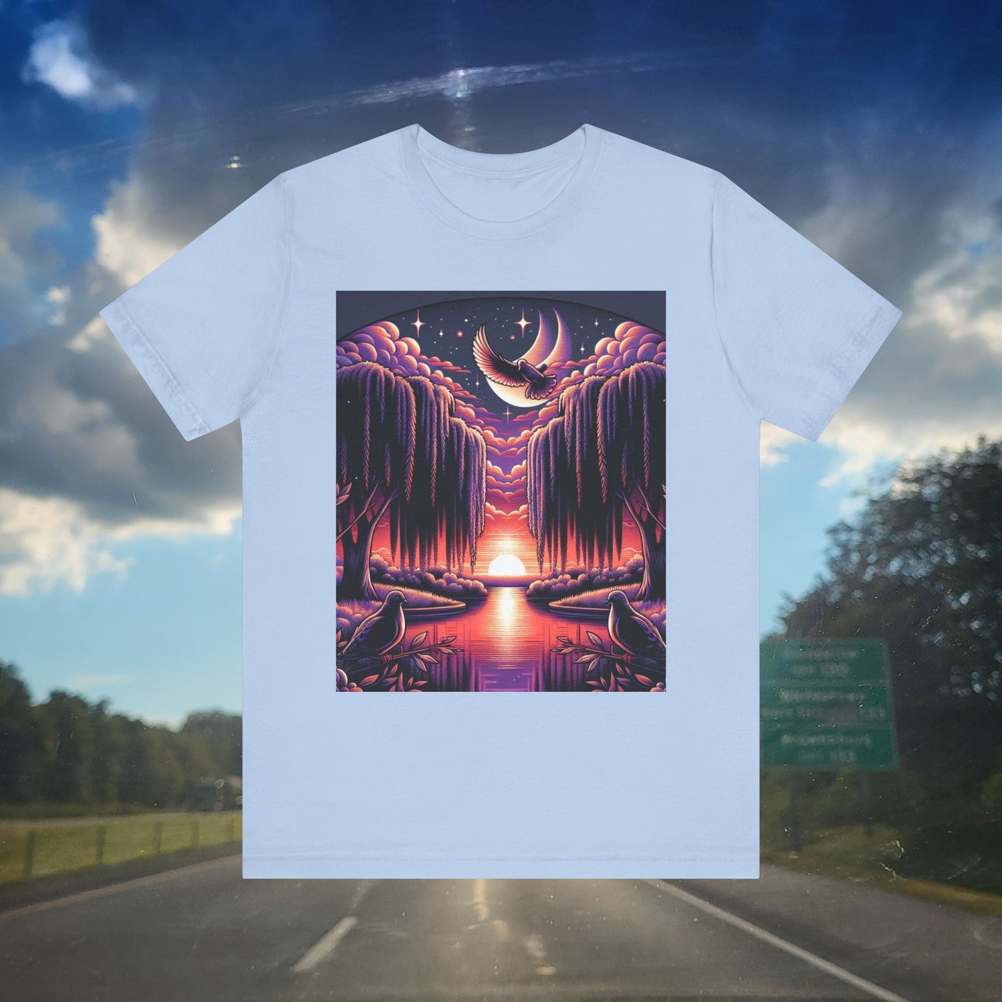 Moonlit Path Graphic Tee