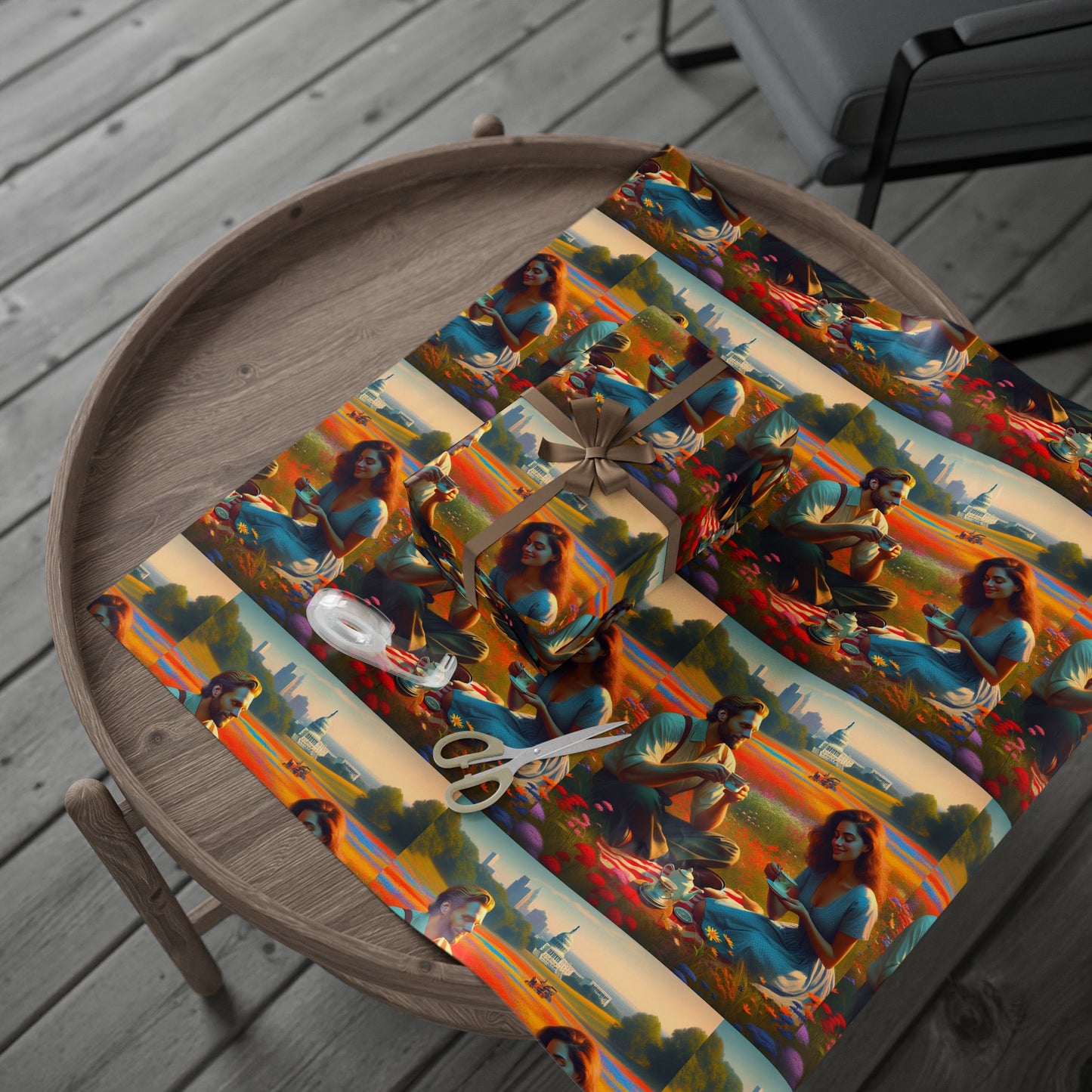 With the Tea Edition Gift Wrap