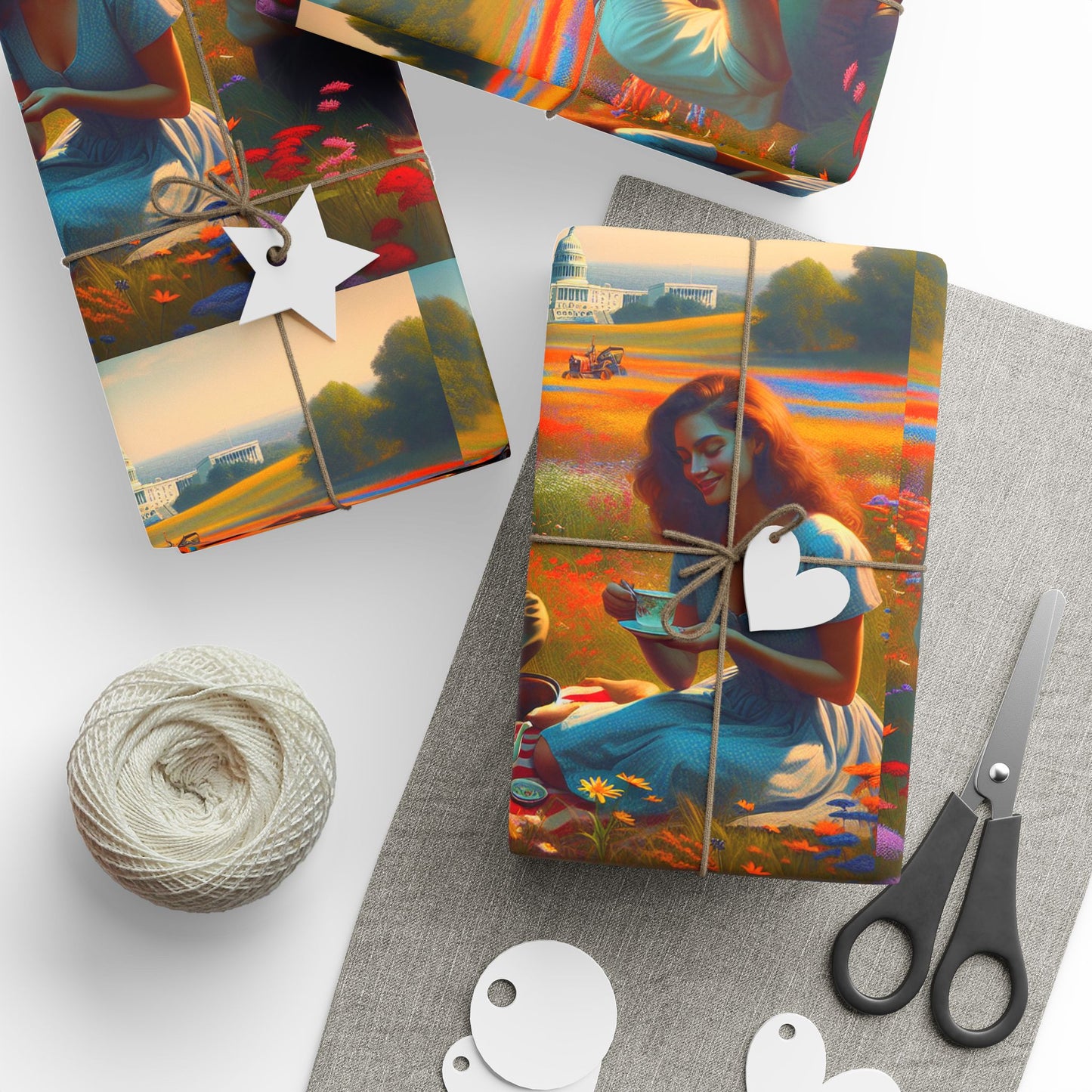 With the Tea Edition Gift Wrap