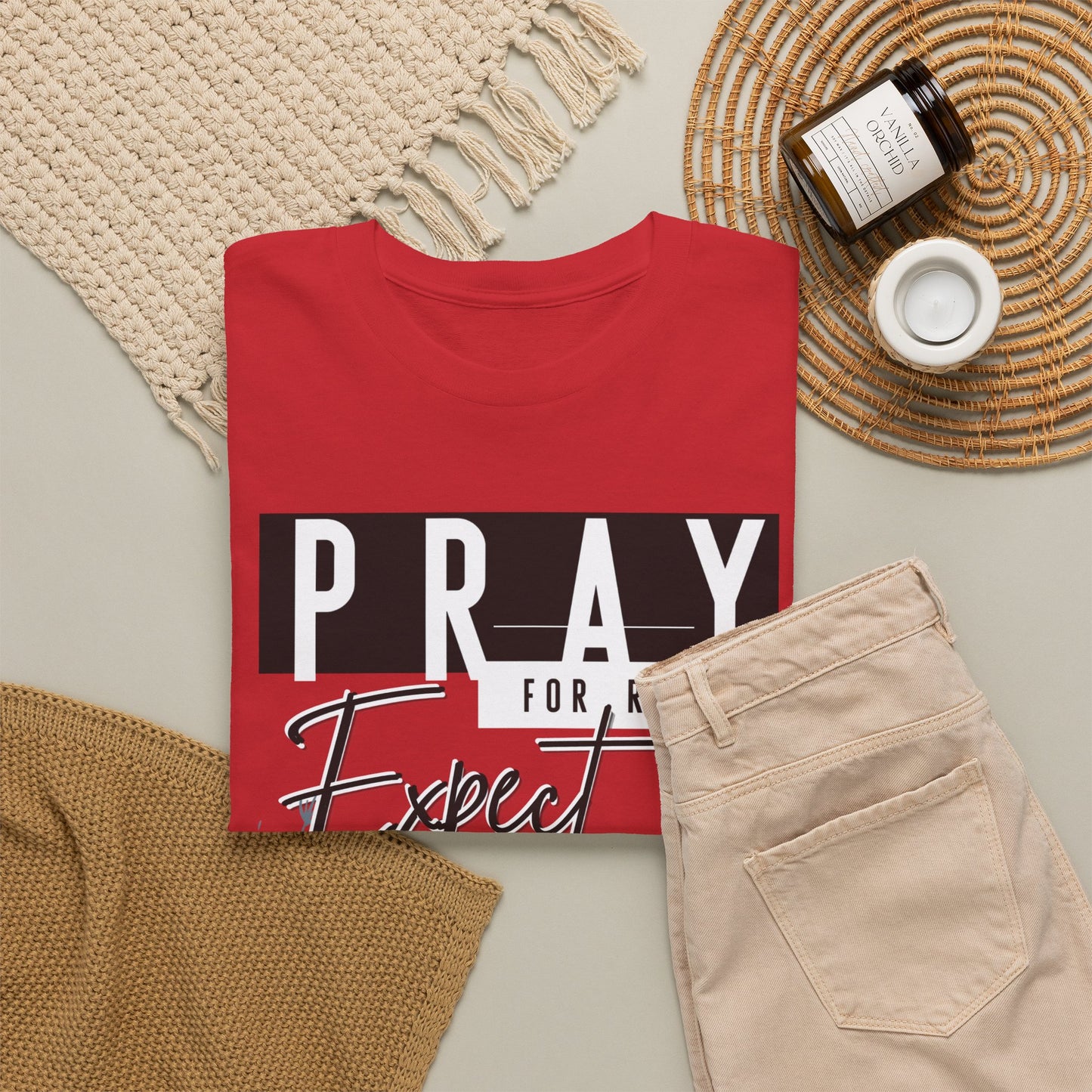 Pray for Rain... T-Shirt — "Growth Can Get Messy" Inspirational Tee