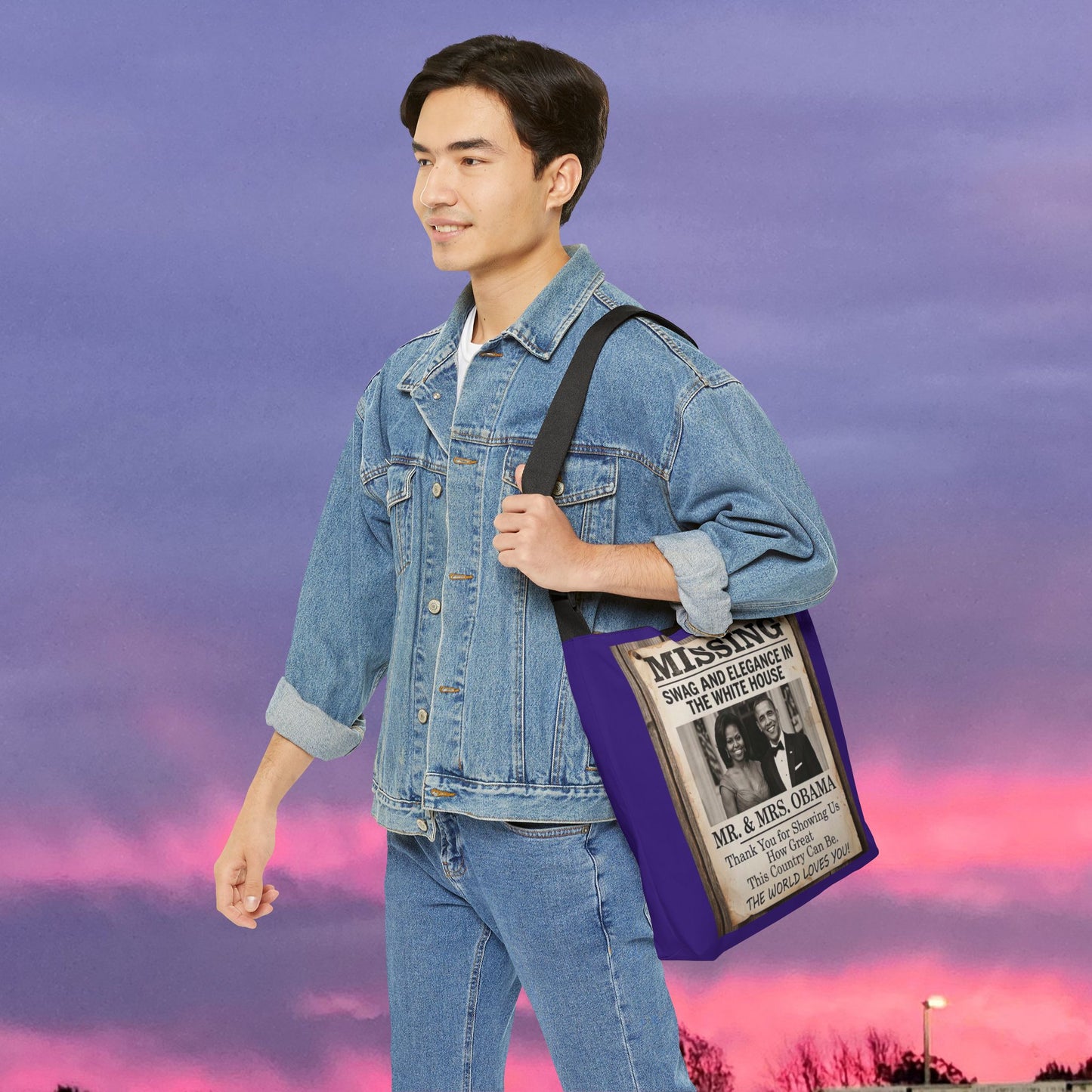 Swag Bag — Adjustable Print Tote