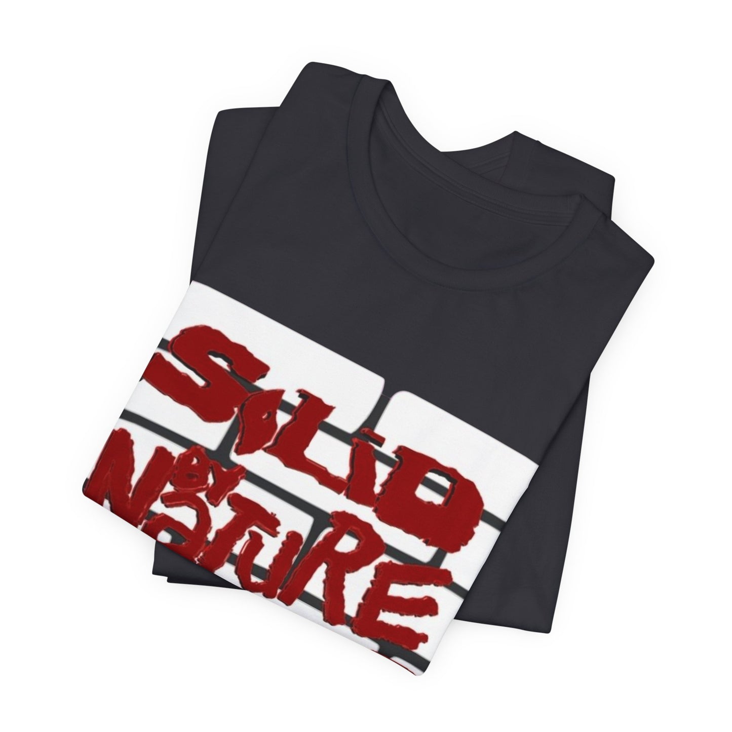 Dark Gray Solid by Nature ~ Cotton Tee