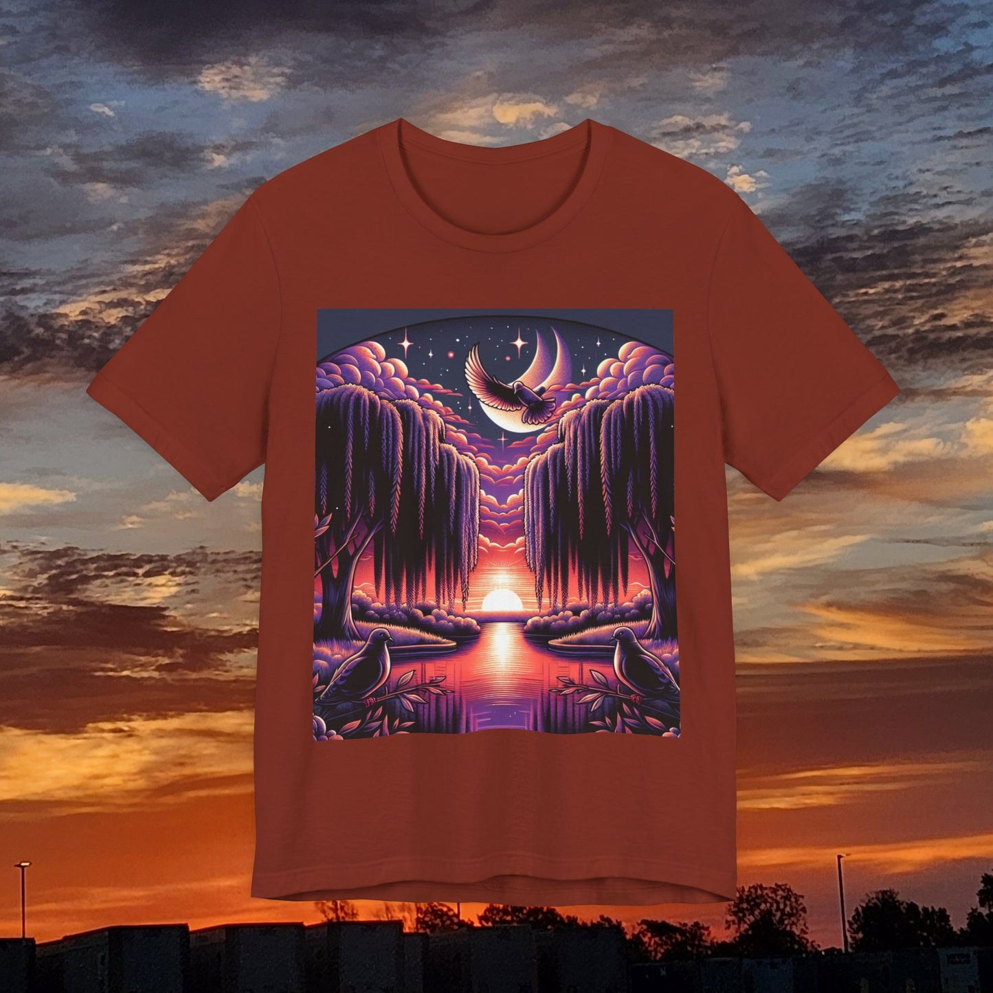 Moonlit Path Graphic Tee