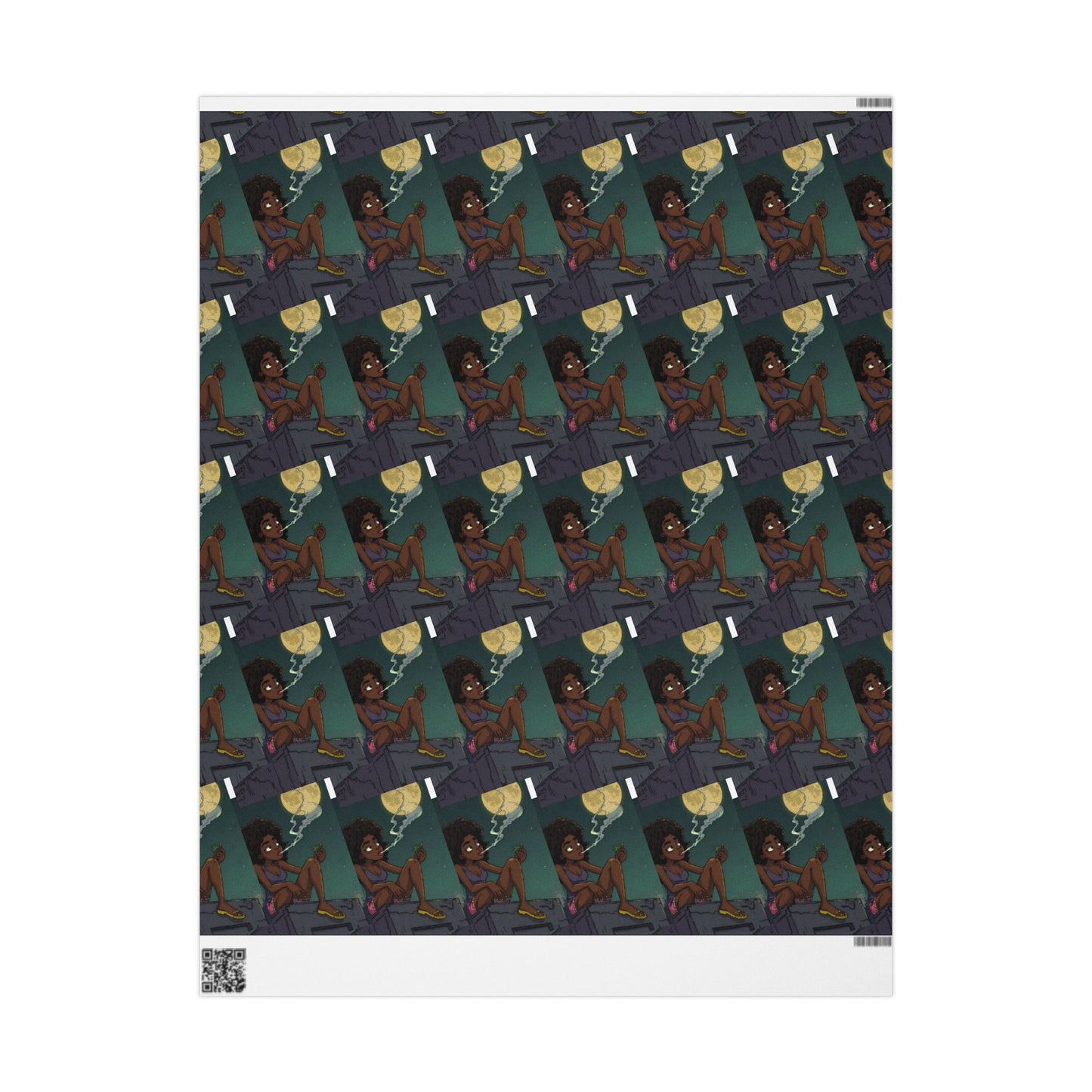 Chocolate Girl Gift Wrap