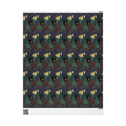 Chocolate Girl Gift Wrap