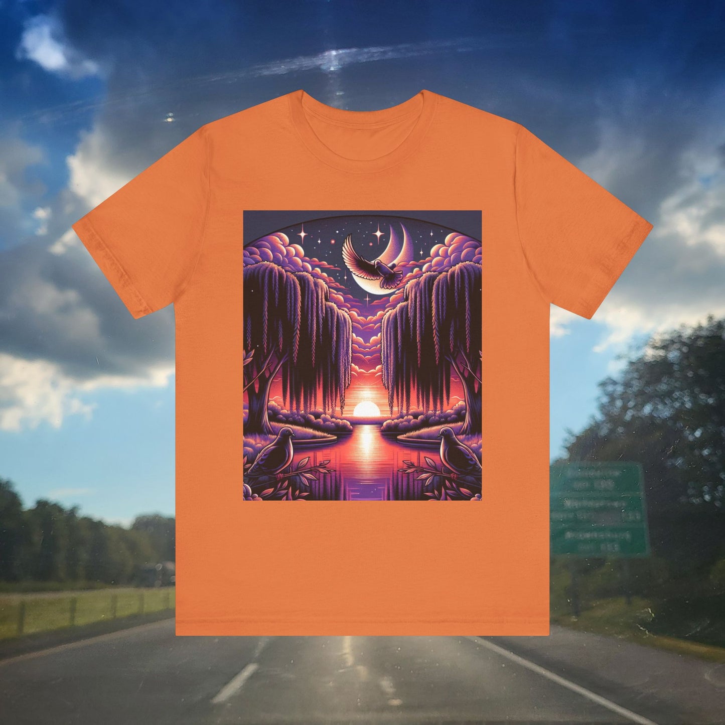 Moonlit Path Graphic Tee