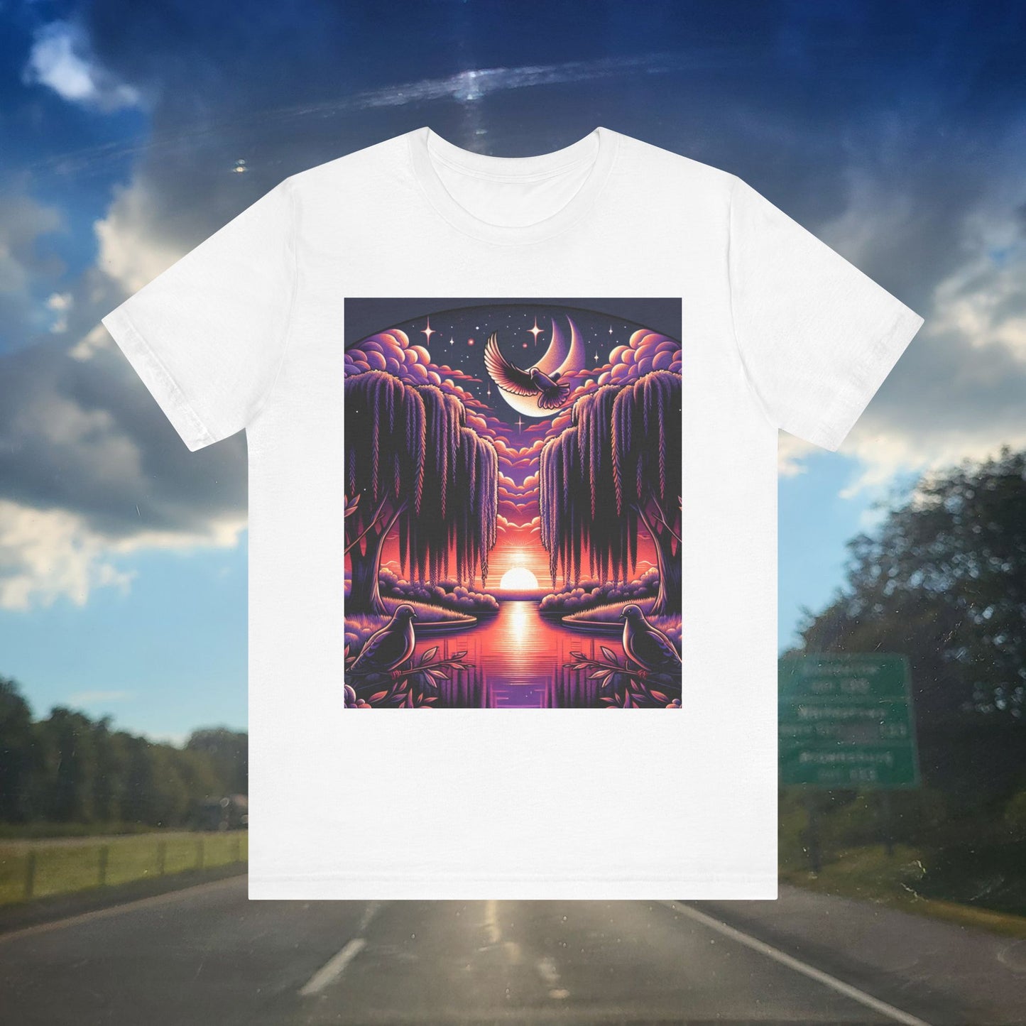 Moonlit Path Graphic Tee