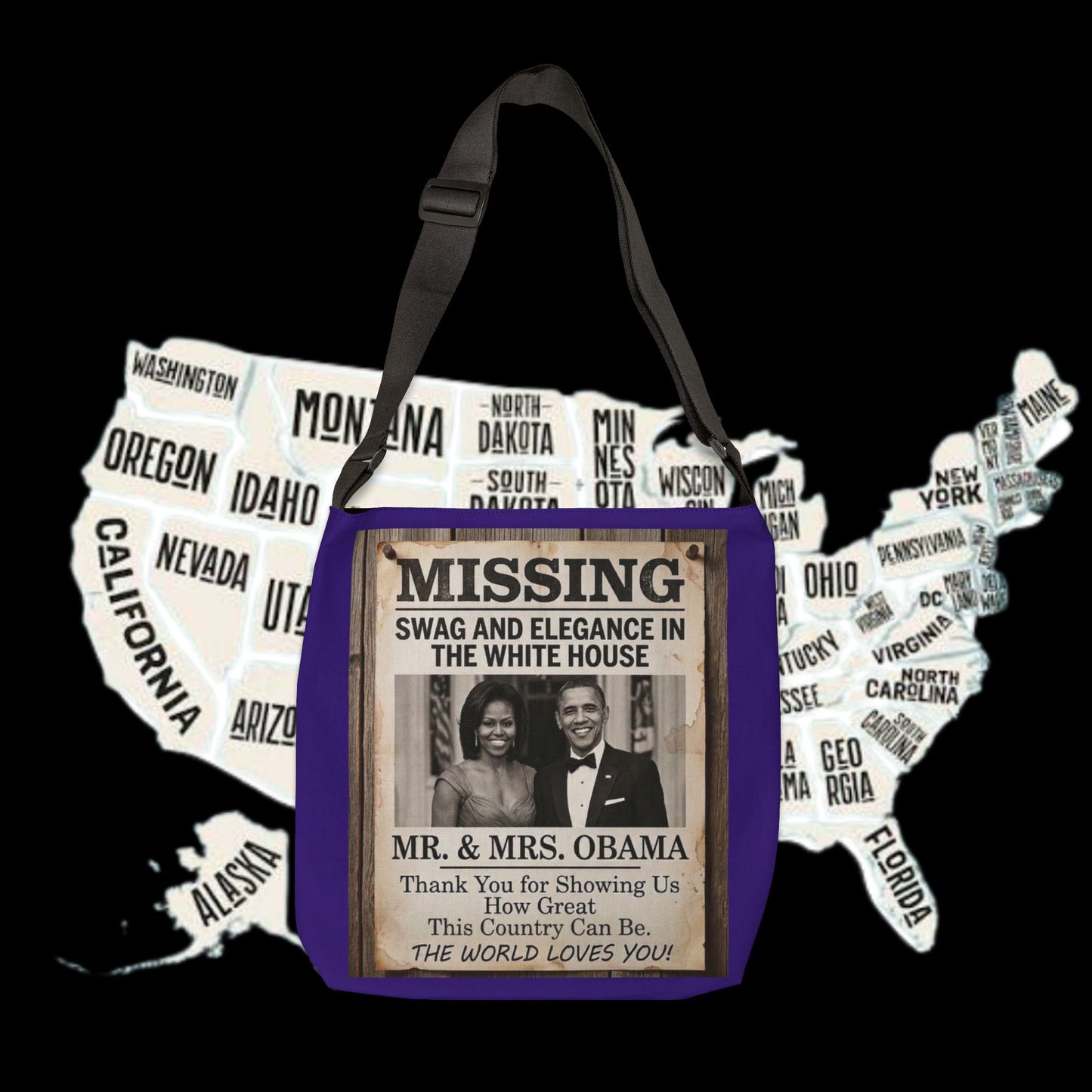 Swag Bag — Adjustable Print Tote