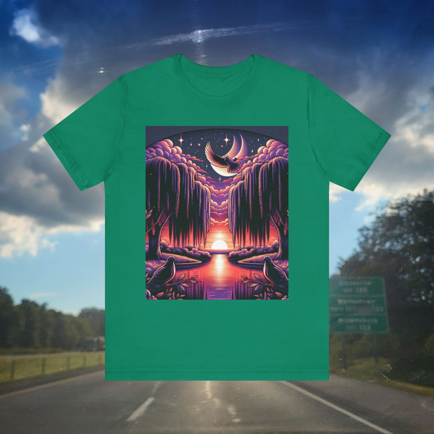 Moonlit Path Graphic Tee