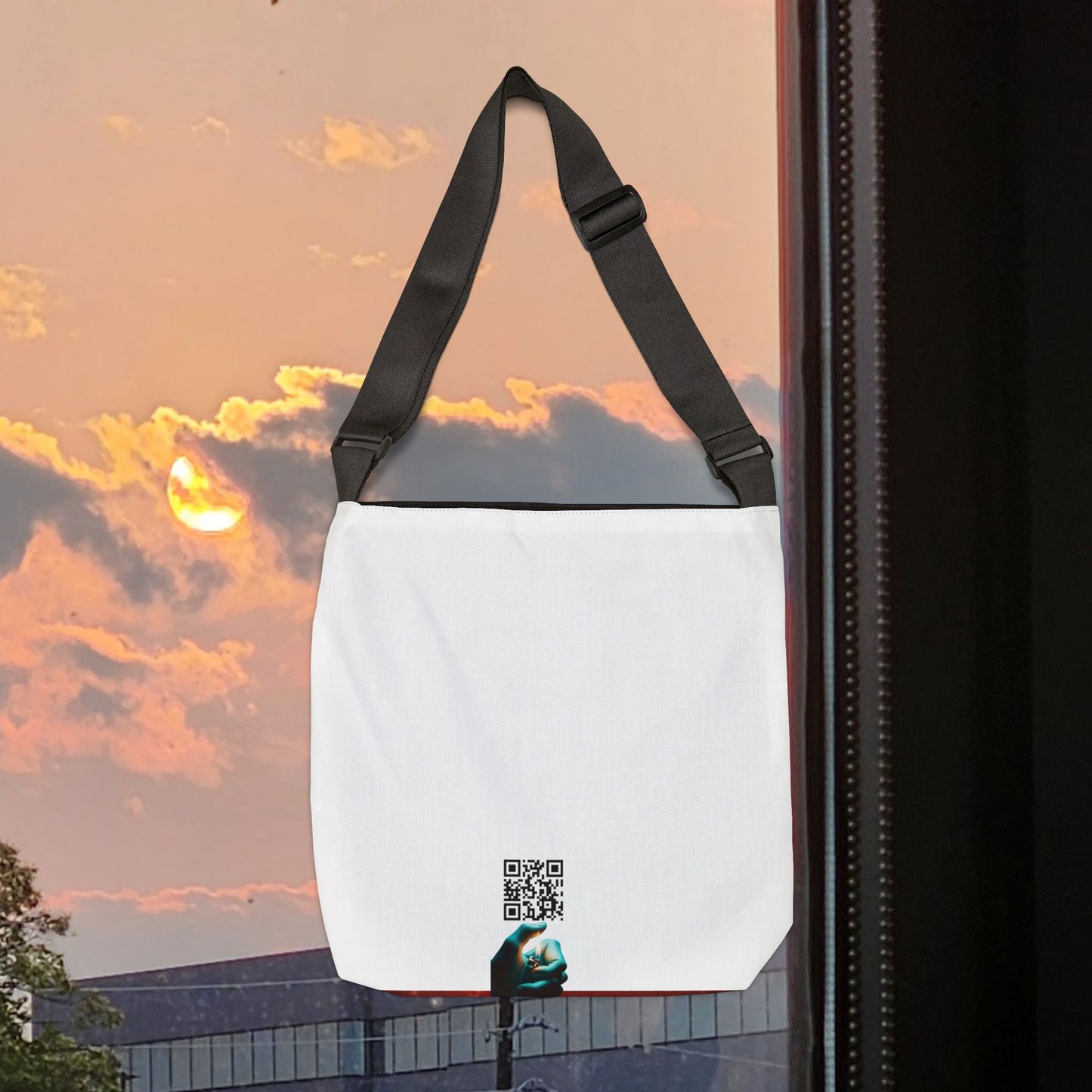 Add Your Image...The Same Sun... Adjustable Tote