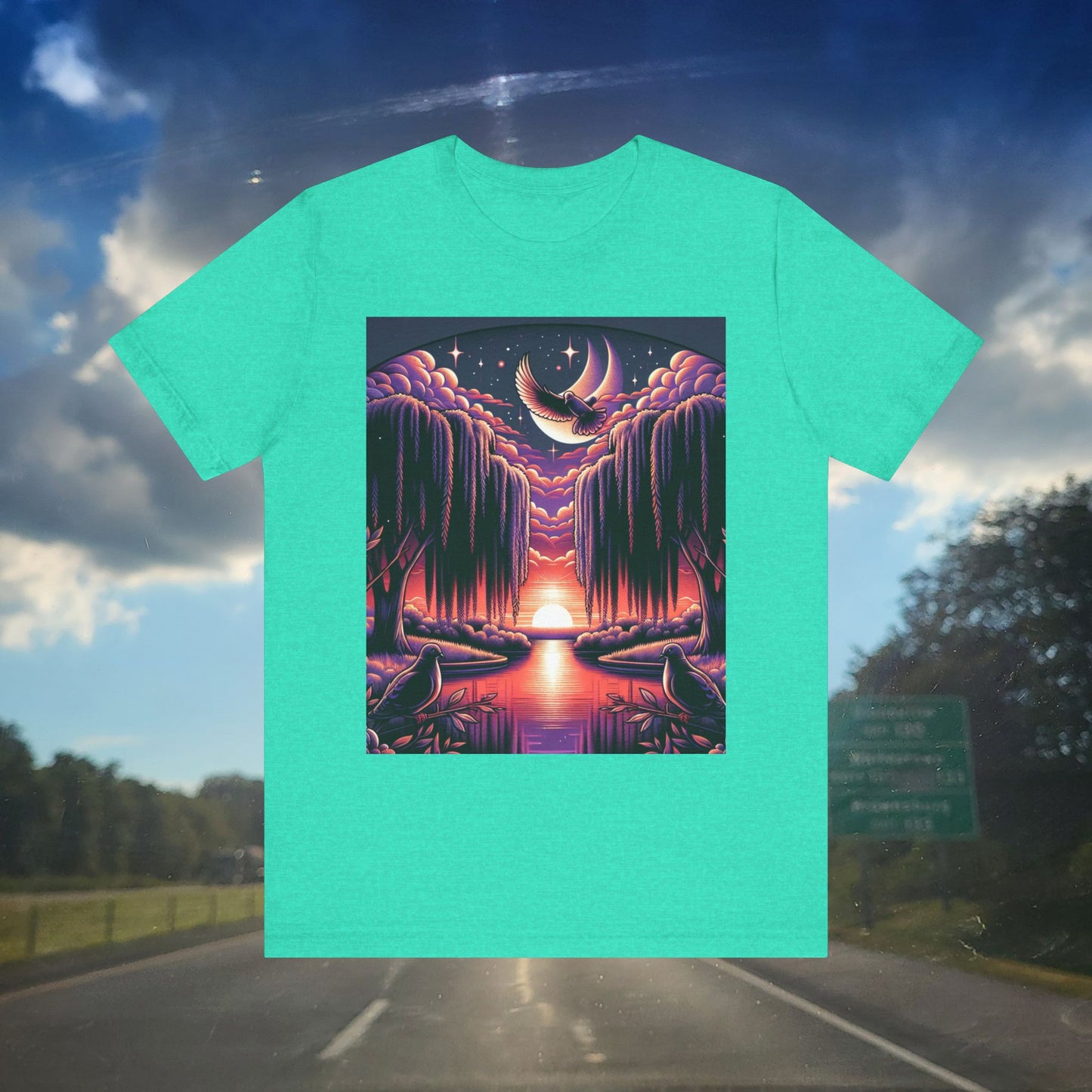 Moonlit Path Graphic Tee