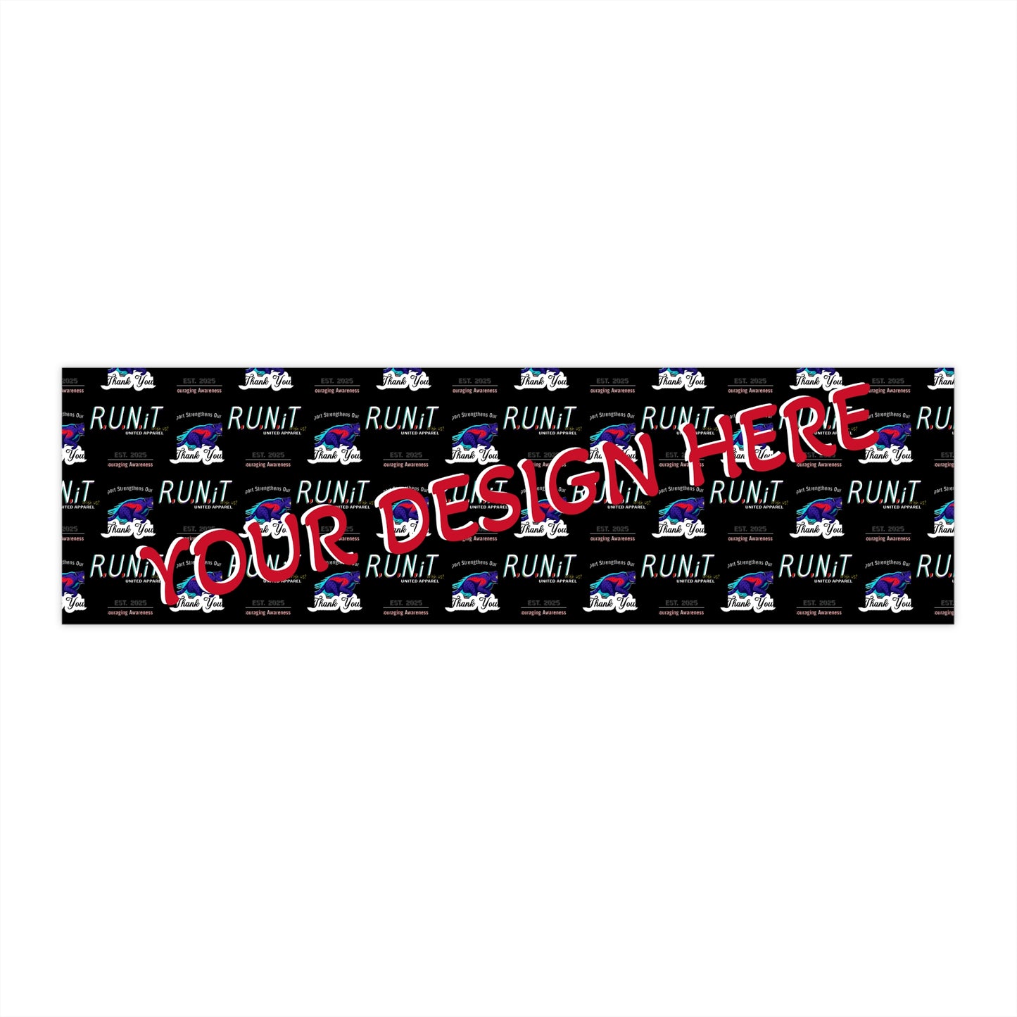 Customizable Bumper Sticker