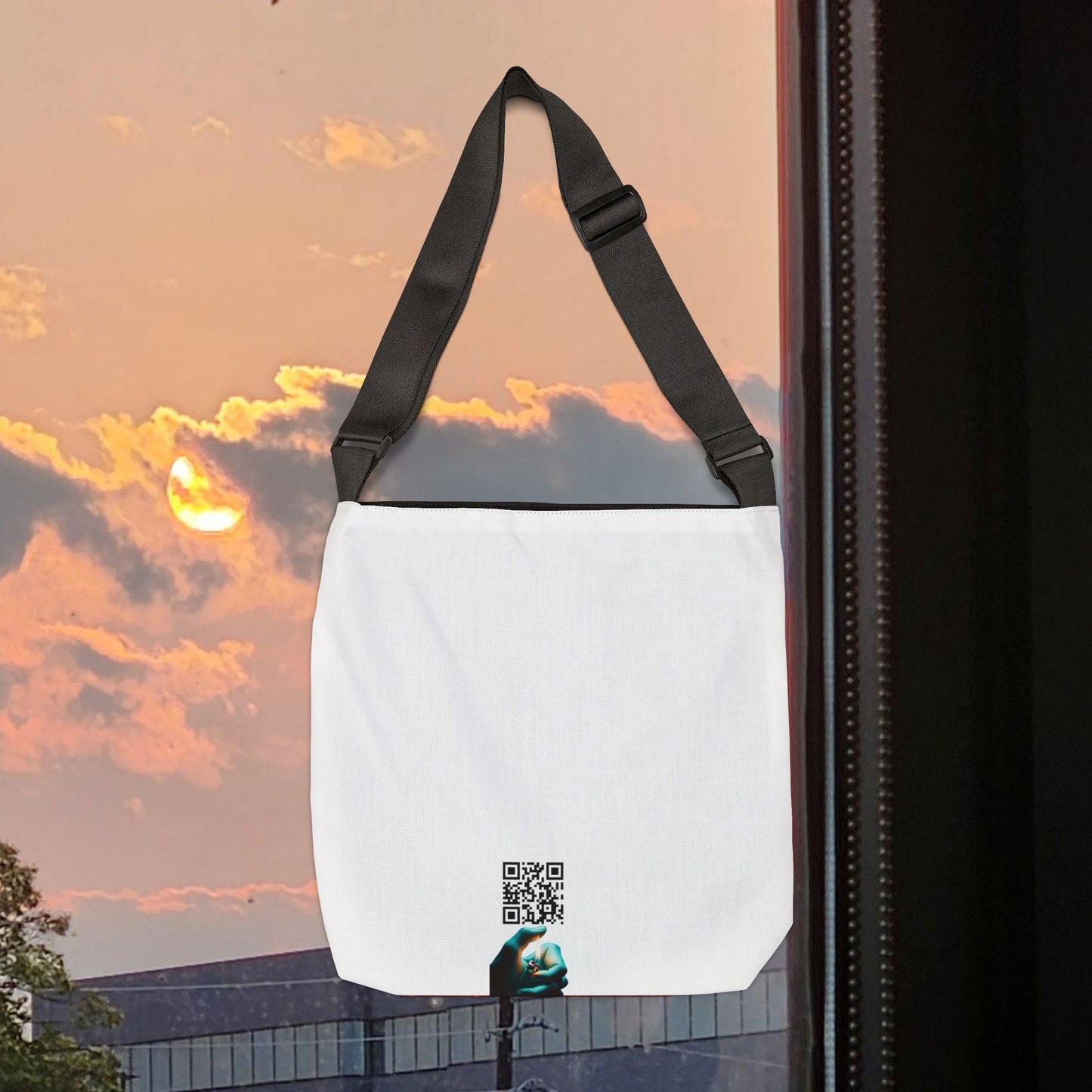 Add Your Image...The Same Sun... Adjustable Tote