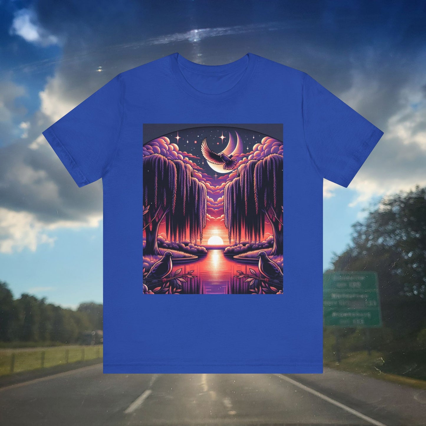 Moonlit Path Graphic Tee