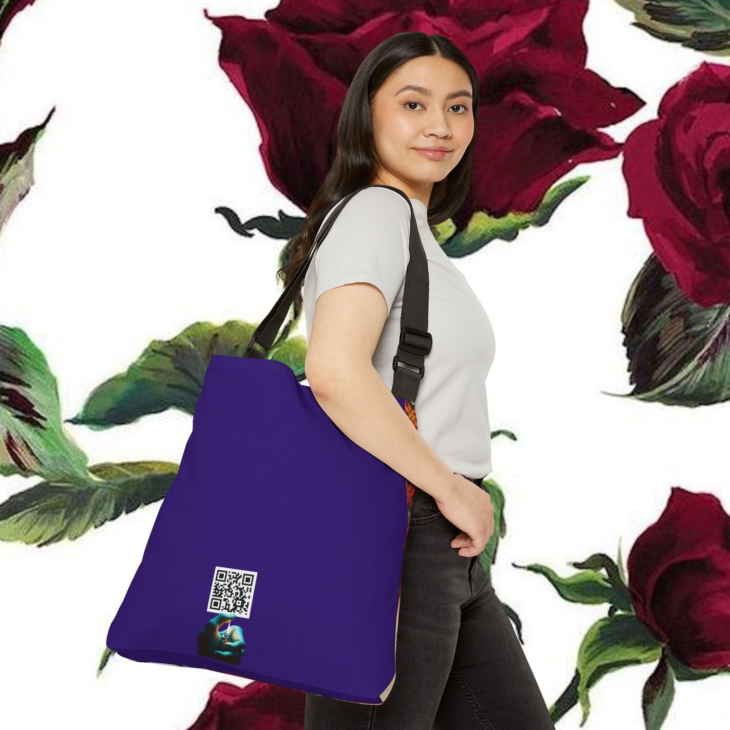 Chill Mode — Adjustable Canvas Print Tote